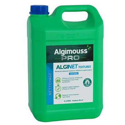 ALGIMOUSS PRO - Nettoyant ALGINET dallages - 5L