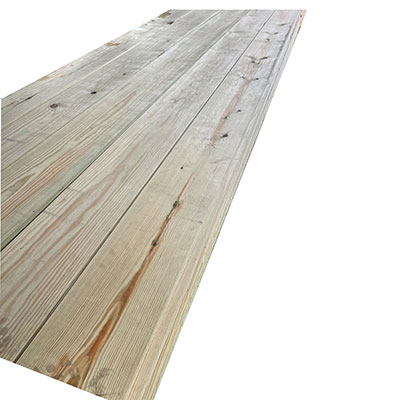 Bois Pin traité - Classe 3 - Ep 25 x l. 230 mm x L. 4. 90m