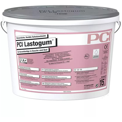 PCI - Couche de protection flexible étanche LASTOGUM - blanc - 15 kg