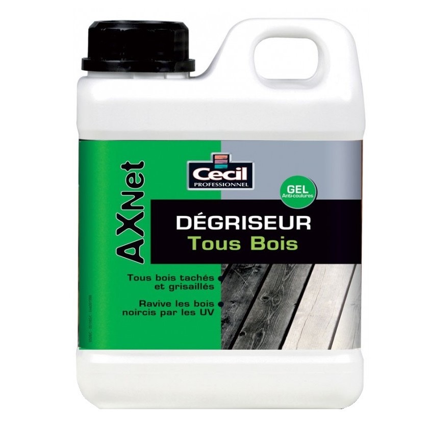 CECIL - Nettoyant dégriseur AXNet tous bois - 1L