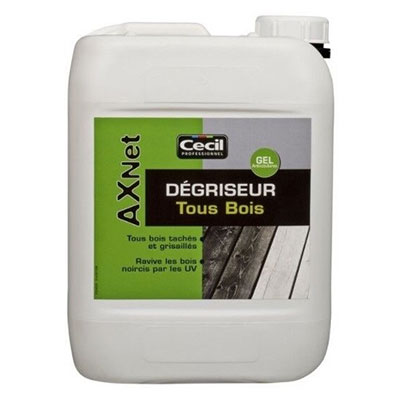 CECIL - Nettoyant dégriseur AXNet tous bois - 5L