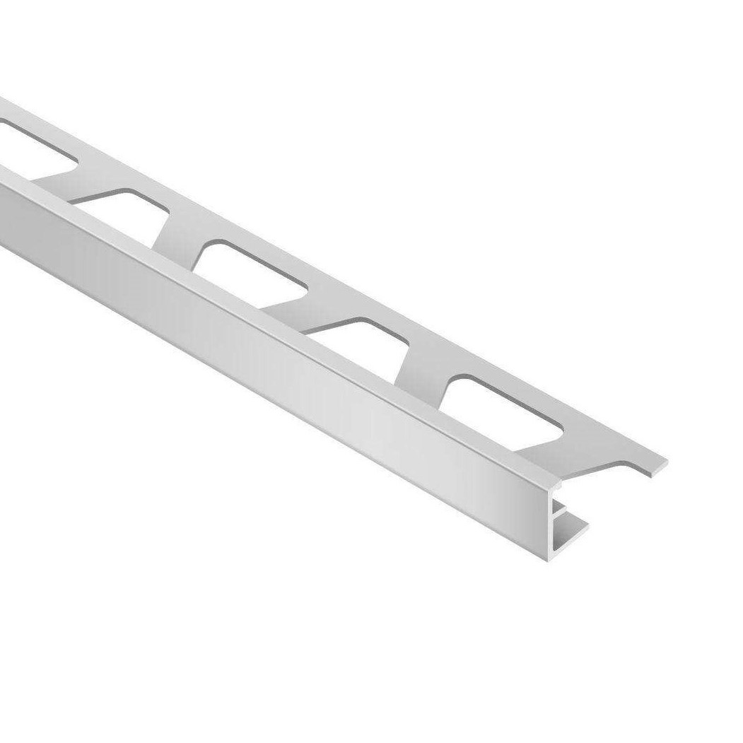 SCHLUTER® - Profilé de finition SCHIENE pour sol et escalier alu - gris - H. 10mm x L. 2.50m