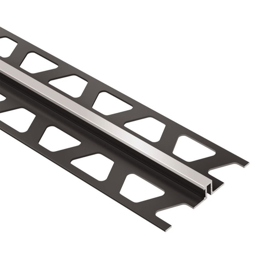 SCHLUTER® - Profilé de mouvements DILEX-BWS PVC - gris - H. 10mm x L. 2.50m