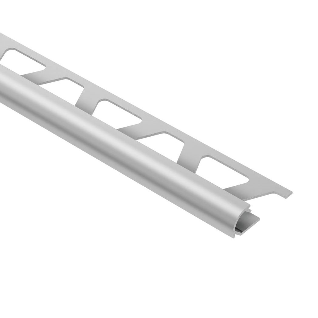 SCHLUTER® - Profilé de finition RONDEC alu - gris - H. 8mm x L. 2.50m