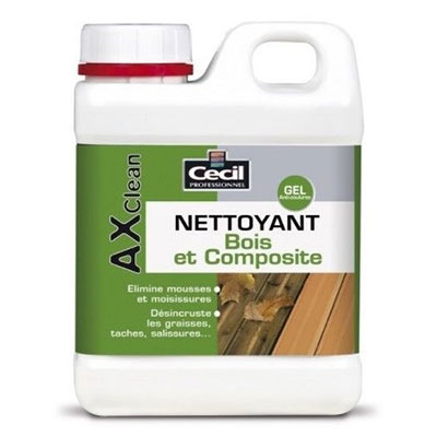 CECIL - Nettoyant AXClean bois et composite - 1L