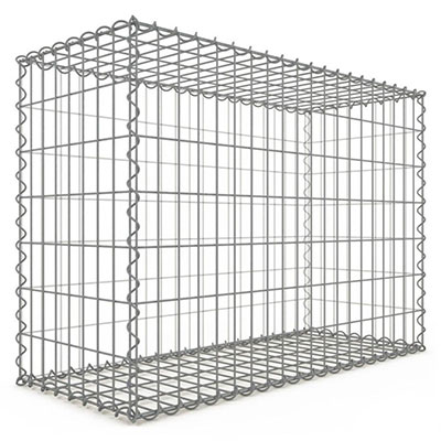 Gabion acier vide L. 50 x P. 50 x H. 100cm