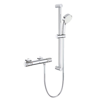 Ensemble de douche mural Grohtherm 800 - chromé