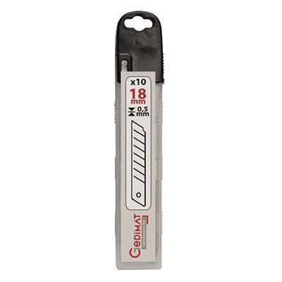 GEDIMAT Performance Pro - Lames de cutter Ep. 0.5 x l. 18mm - vendu par 10