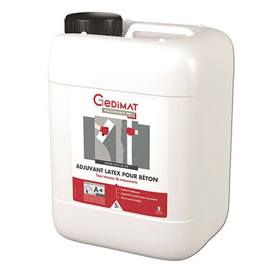 GEDIMAT Performance Pro - Adjuvant latex béton - 5L