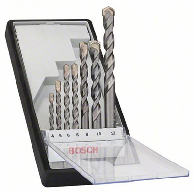 BOSCH - Coffret de 7 forets à béton CYL-3