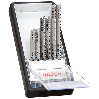 BOSCH - Coffret de 6 lames de scie sauteuse Progressor Robust Line