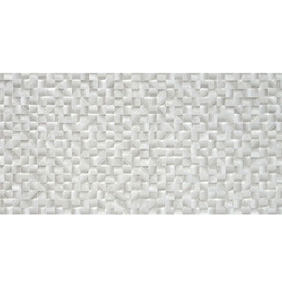 Faïence TALENT 25 x 50 cm mate - décor anpearl light - boîte de 1.625m²