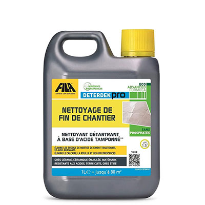 FILA® - Nettoyant DETERDEK PRO pour fin de chantier - 1L