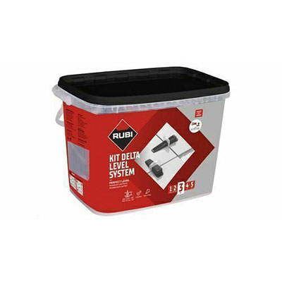 Kit système de nivellement Delta Level system bride 1,5 mm V4 - vendu en seau