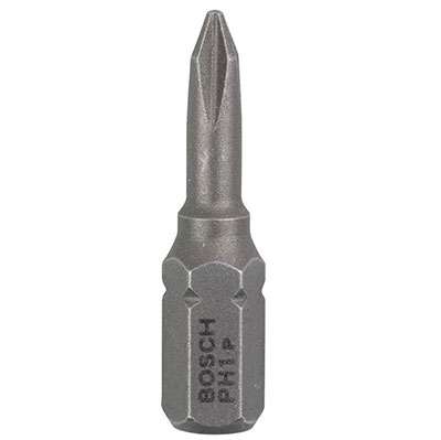 BOSCH - Embouts de vissage - empreinte PH1 - Long. 25mm - Vendu par 3