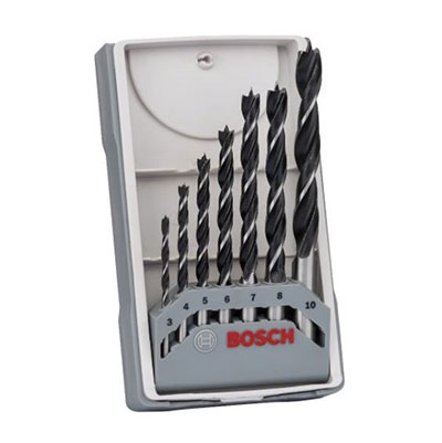 BOSCH - Coffret de 7 mèches à bois