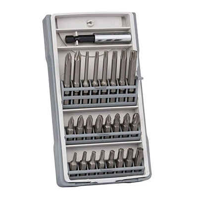 BOSCH - Coffret de 25 embouts de vissage + porte-embout