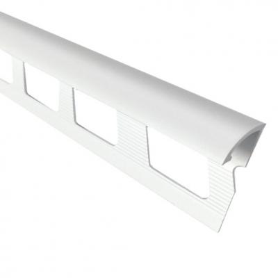 DINAC - Quart de rond PVC 26x11mm - ouverture 10mm - blanc - Long. 2.50m