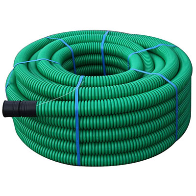 TUBULEX - Gaine TPC réseau télécommunication NF - vert - ø40mm x L. 25m