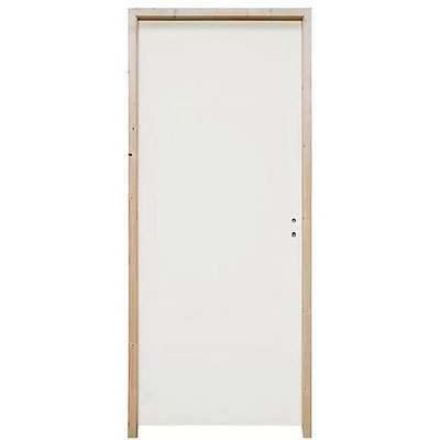 MALERBA - Bloc-porte alvéolaire prépeint - poussant droit - Ep. 4 x l. 63 x H. 204cm