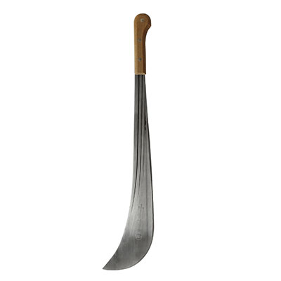 Coutelas + manche en bois 16'