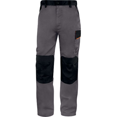 DELTAPLUS - Pantalon de travail universel coupe regular - couleur gris foncé -taille L