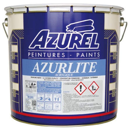 AZUREL - Peinture AZURLITE - blanc mat - 2.5L