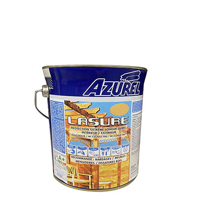 AZUREL - Lasure EAU - acajou - 2.5L