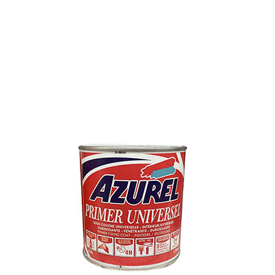 AZUREL - Primer universel - blanc mat - 0.5L