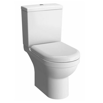 Pack wc S50 FLUSH NF double chasse + abattant - blanc