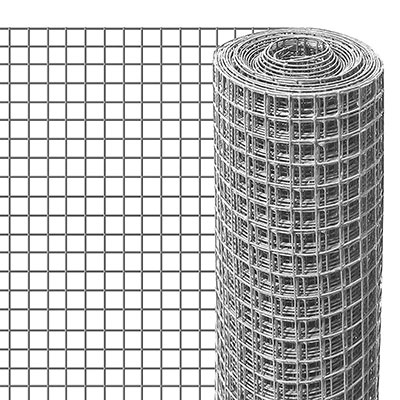 Grillage volière mailles carrées 19 x 19mm - galva - ø1mm x H. 1m - rouleau de 5m