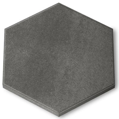 Dalle hexagonale - anthracite - l. 24.8 x L. 42.9cm - vendu à l'unité
