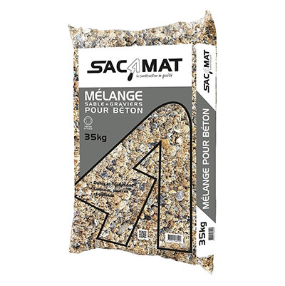 SACAMAT - Mélange pour béton - sac de 35kg