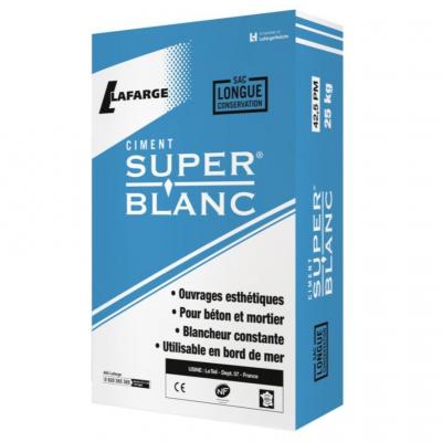 LAFARGE - Ciment Superblanc® - sac de 25kg