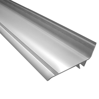 Couvre joint d'angle ESOCLIP alu l. 140mm x L. 3m