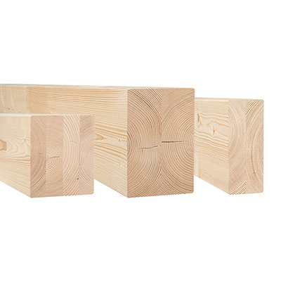 Contrecollé pin traité raboté - classe 4 - Ep. 72 x l. 120mm x L. 7m