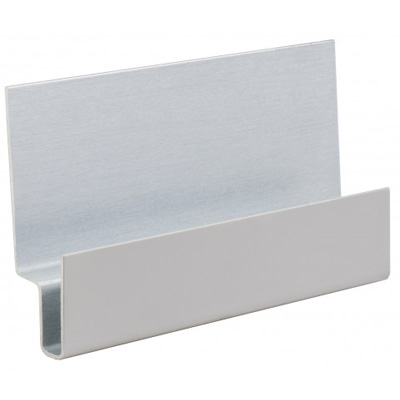 CEDRAL - Profil linteau click en aluminium - jaune sable C71 - Long. 3m