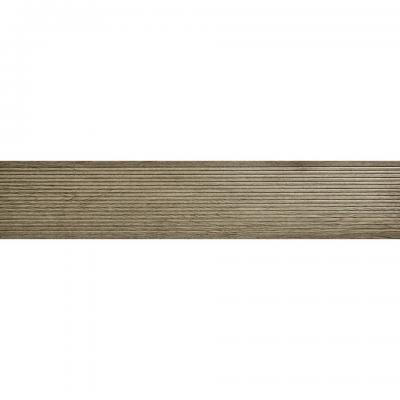 Carrelage extérieur MERBAU 23 x 120 cm grès cérame émaillé R11 - ceniza effet  bois strié  - boîte de 1.12m²