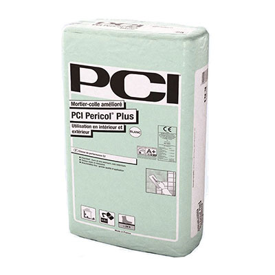 PCI - Mortier-colle amélioré Pericol® Plus - blanc - sac de 25kg