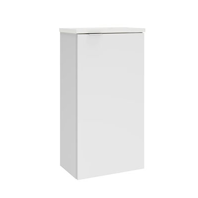 Meuble lave-mains NADIA - blanc - l. 39 x P. 22 x H. 72cm