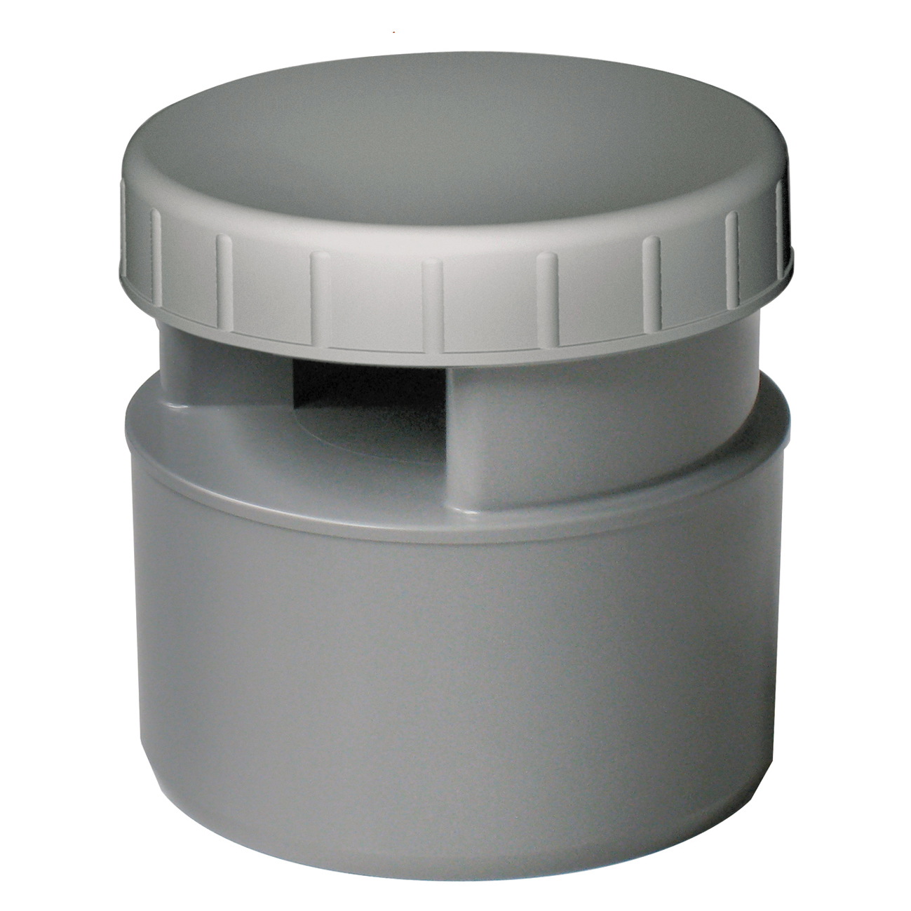FIRST - Aérateur à membrane PVC - gris - ø100 à 110mm