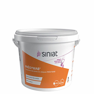 SINIAT - Enduit PREGYWAB PE - 5kg