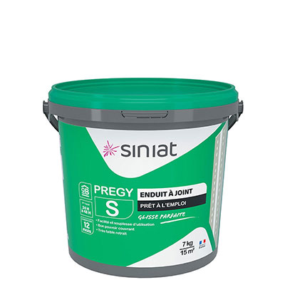 SINIAT - Enduit PREGY S PE - 7kg