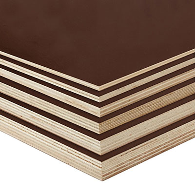 Contreplaqué OSB filmé pour coffrage Ep. 18mm x l. 1.22 x H. 2.44m