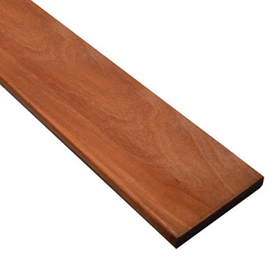 Champlat bois rouge 2 arrondis section 6 x 30mm x L. 2.40m