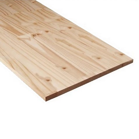 Panneau pin rustique - bords droits - Ep. 22 x l. 600mm x L. 2.40m