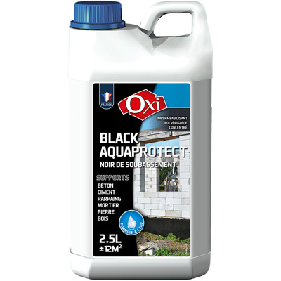 OXI - Traitement des soubassement BLACK AQUAPROTECT - 2,5L