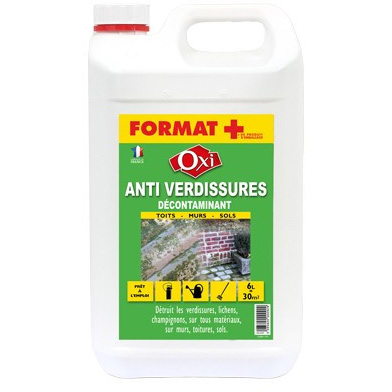 OXI - Anti verdissures décontaminant - 6L