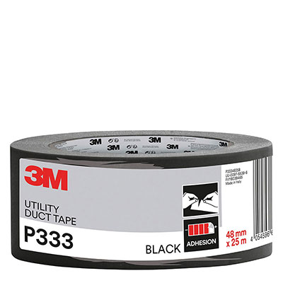 3M - Toile de réparation P333 Multi-usage - black - l. 48mm x L. 25m