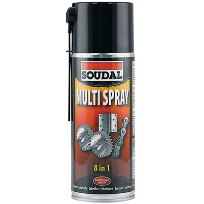 SOUDAL - Multi spray - blanc - 400ml